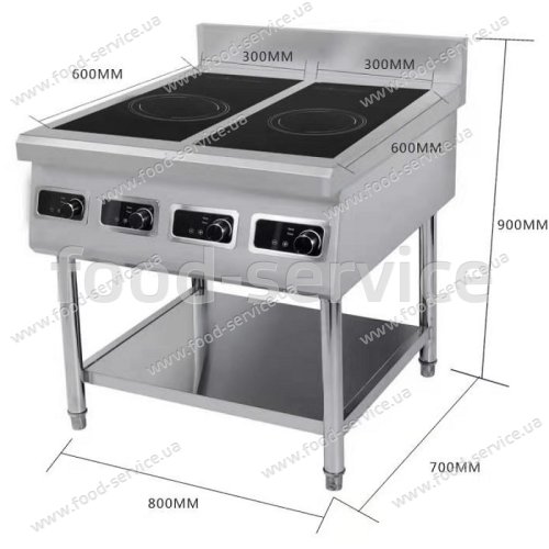 Плита індукційна EWT INOX AMTCD401N